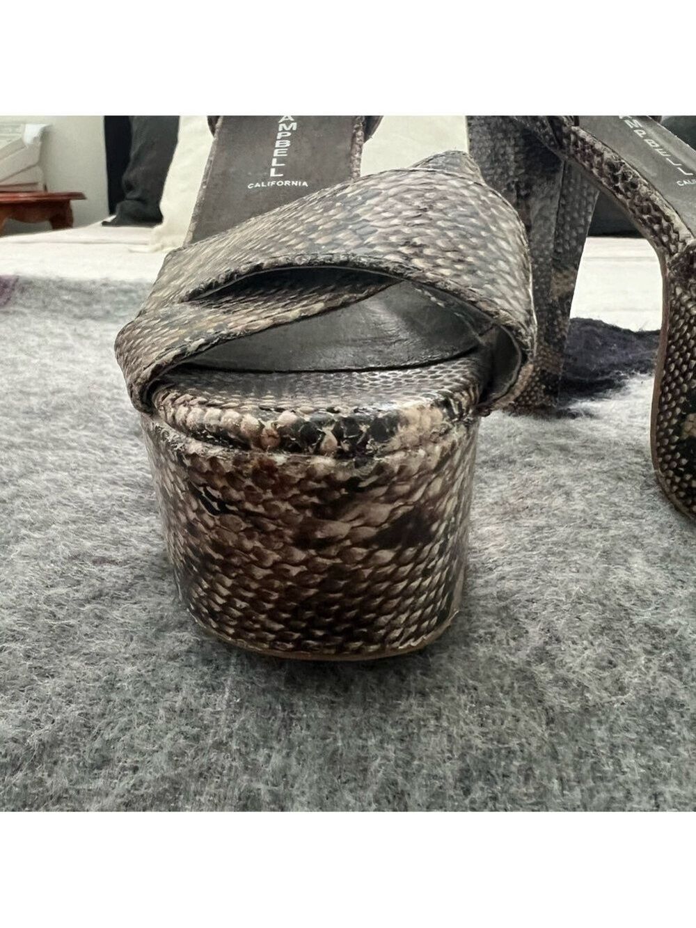 Campbell Handmade Havana Last Platforms - Picture 7 of 9